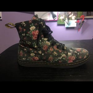 Dr. Martens Hackney Flower Canvas Sneakers